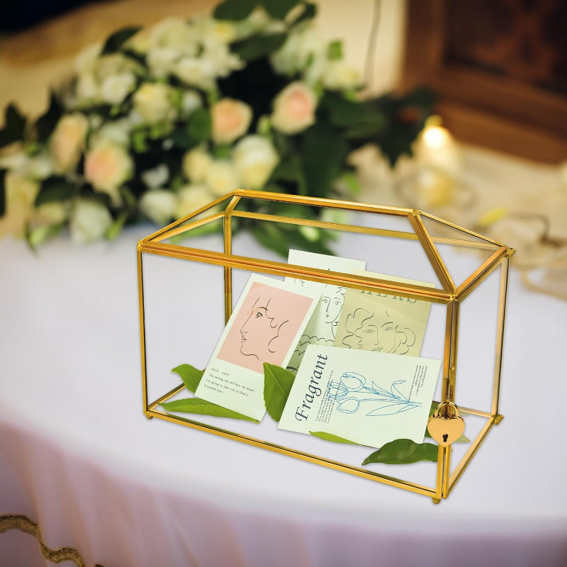 Card Box - Gold