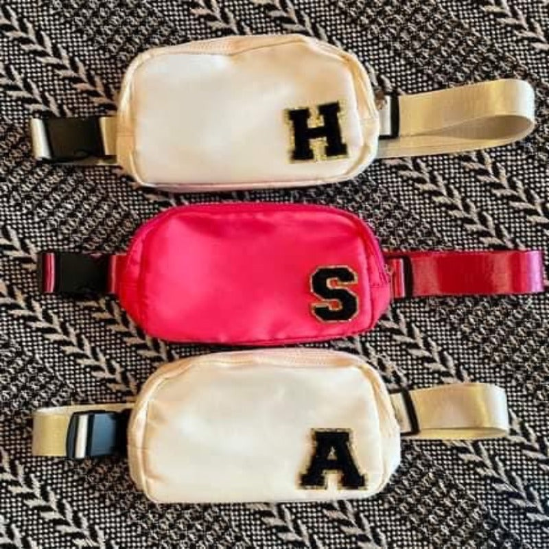 FANNY BAG W/ INITIAL
