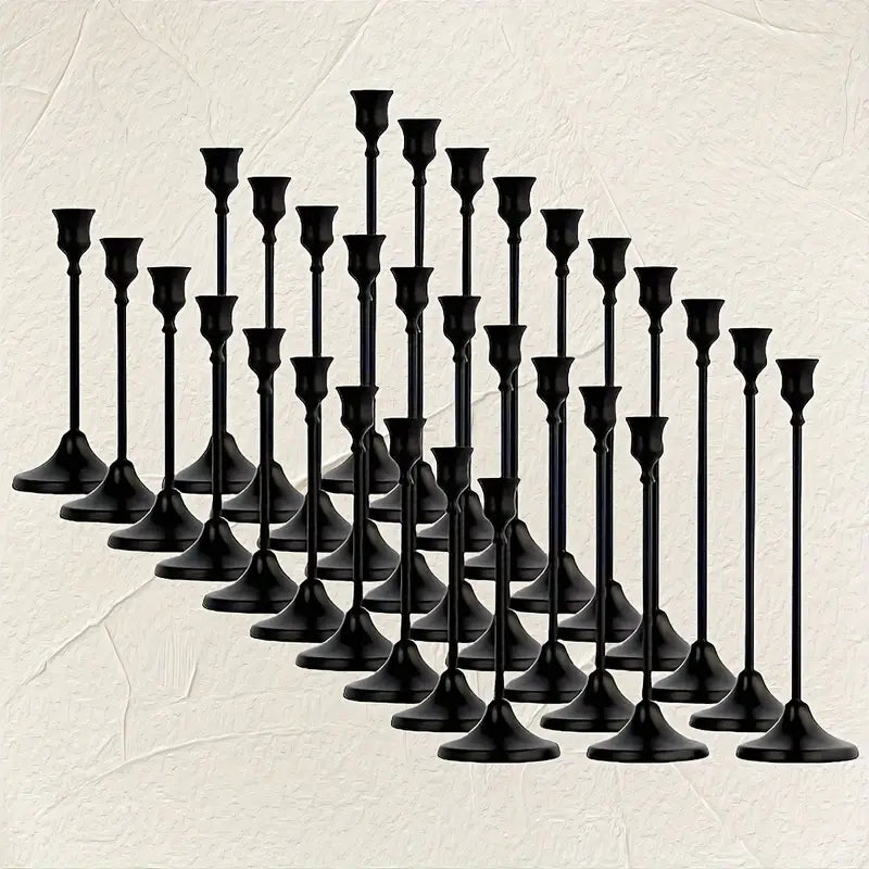 Taper Candle Holders - Black