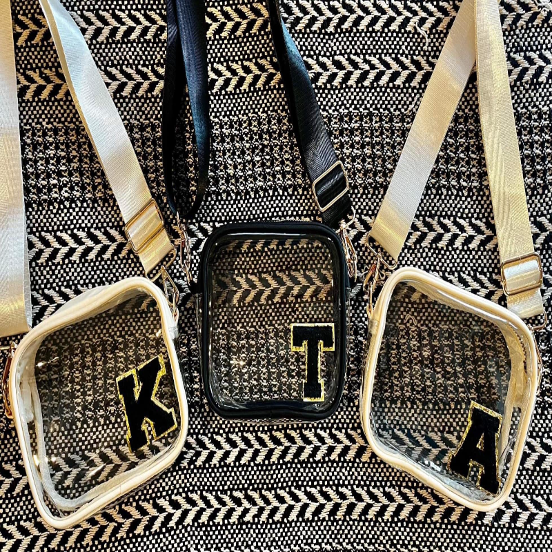 STADIUM BAG W/ INITIAL