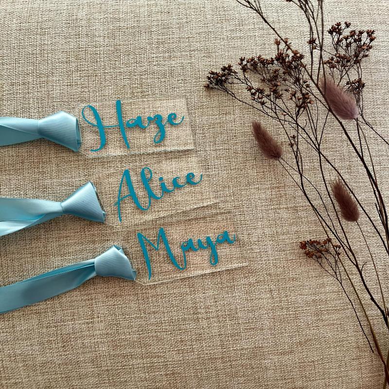 Personalized Acrylic Tags