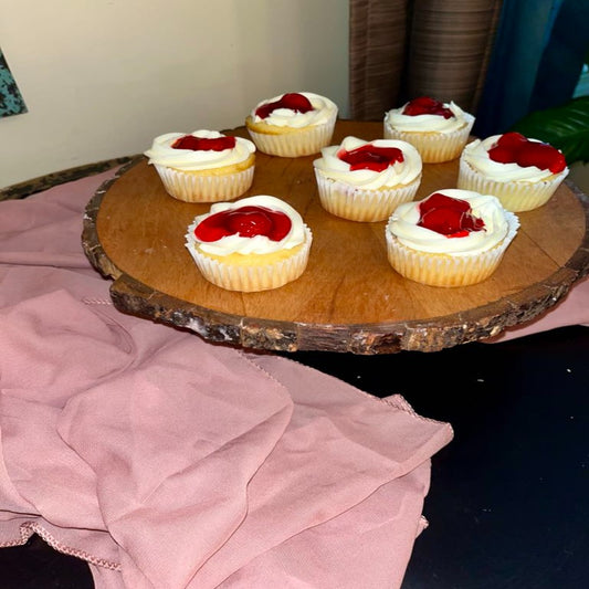 WOODEN CAKE/CUPCAKE STAND