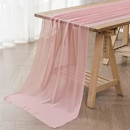 BLUSH TABLE RUNNERS