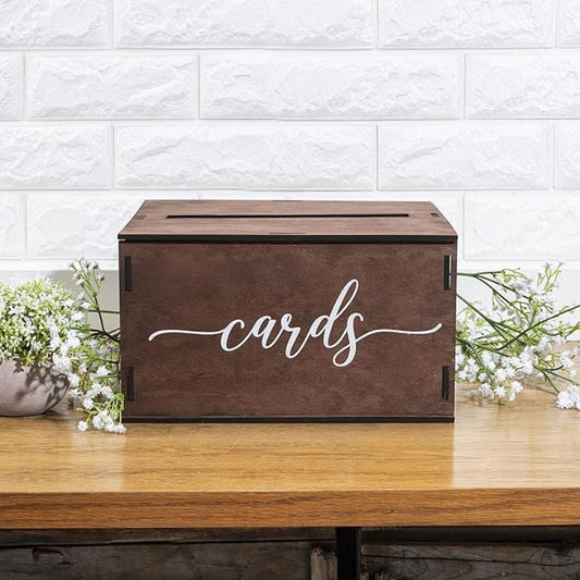 Card Box - Wooden