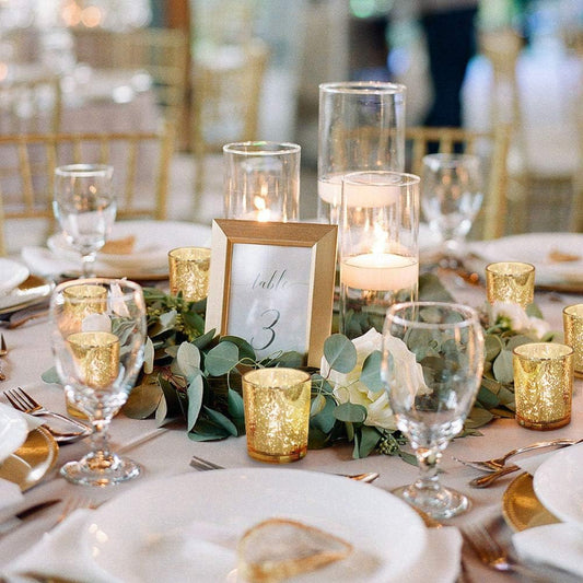 Votive Candle Holders - Gold
