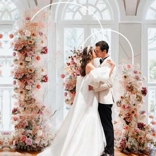 Arch Backdrop Set - White
